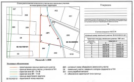 Схема расположения земельного участка Кадастровые работы в Рошале