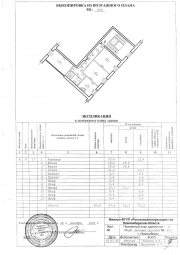 Поэтажный план и экспликация нежилого помещения в Рошале Технический план в Рошале